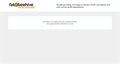 Desktop Screenshot of fatbeehive.com.au