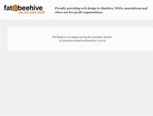 Tablet Screenshot of fatbeehive.com.au